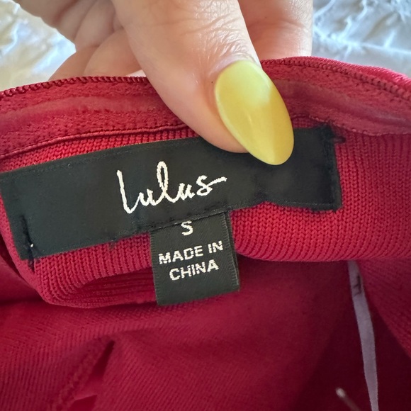 Lulus mini dress red - Picture 6 of 6